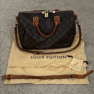 LOUIS VUITTON Speedy Bandouliere 30